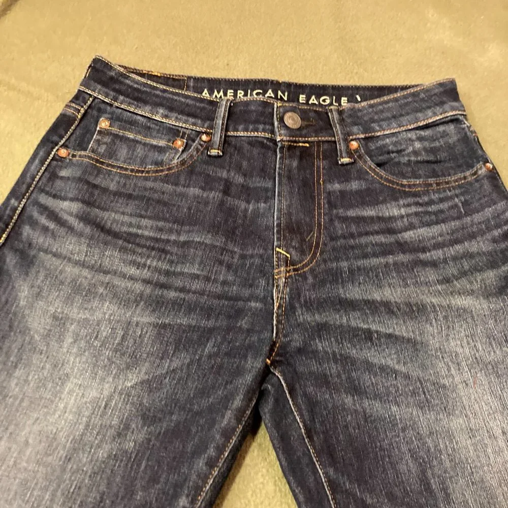 NWOT American Eagle Men’s Athletic Airflex+ Denim Jeans 29 x 32 (#14)
